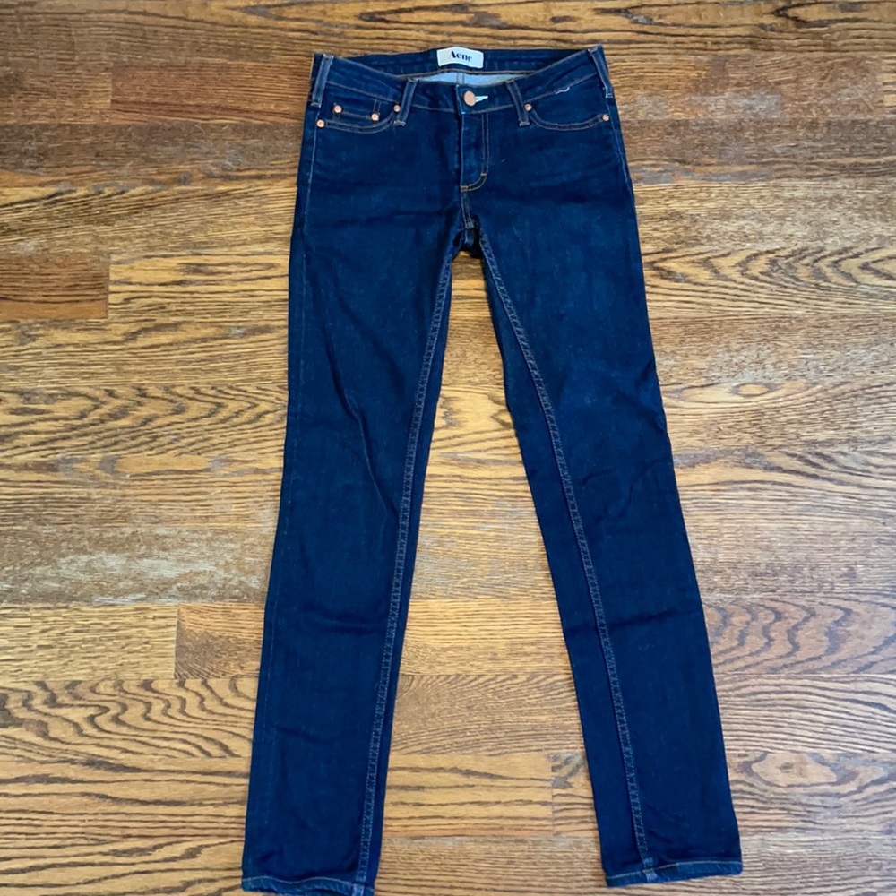 Acne Studios Dark Wash Skinny Jeans Size 26
